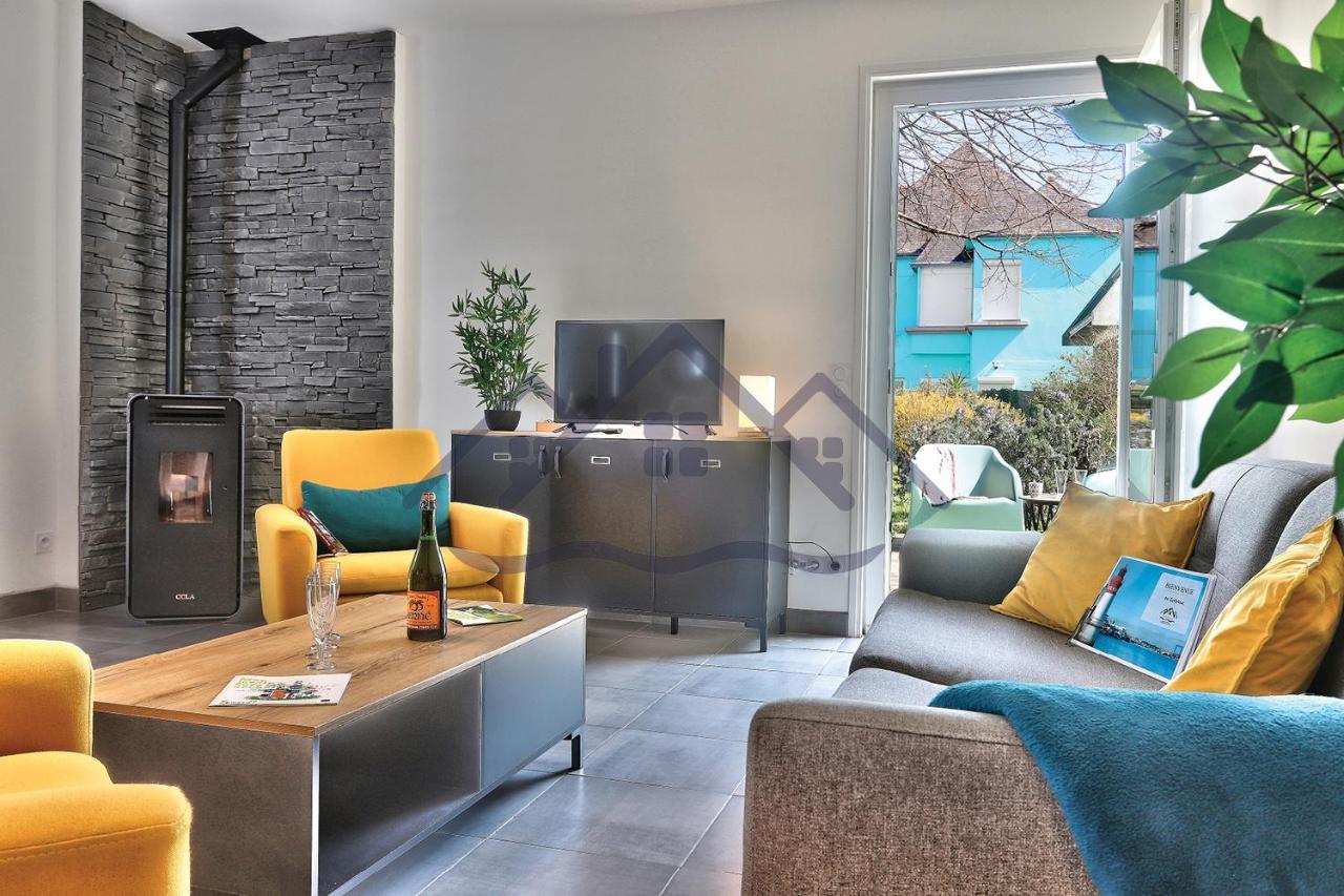 Вилла Localise - M33B - Kerbraz, Maison En Duplex Avec Jardin Clos Au Guilvinec - Tout A Pied, Plages, Port, Centre, Commerces, Marche - Wif Inclus - Linge De Lit Inclus Экстерьер фото