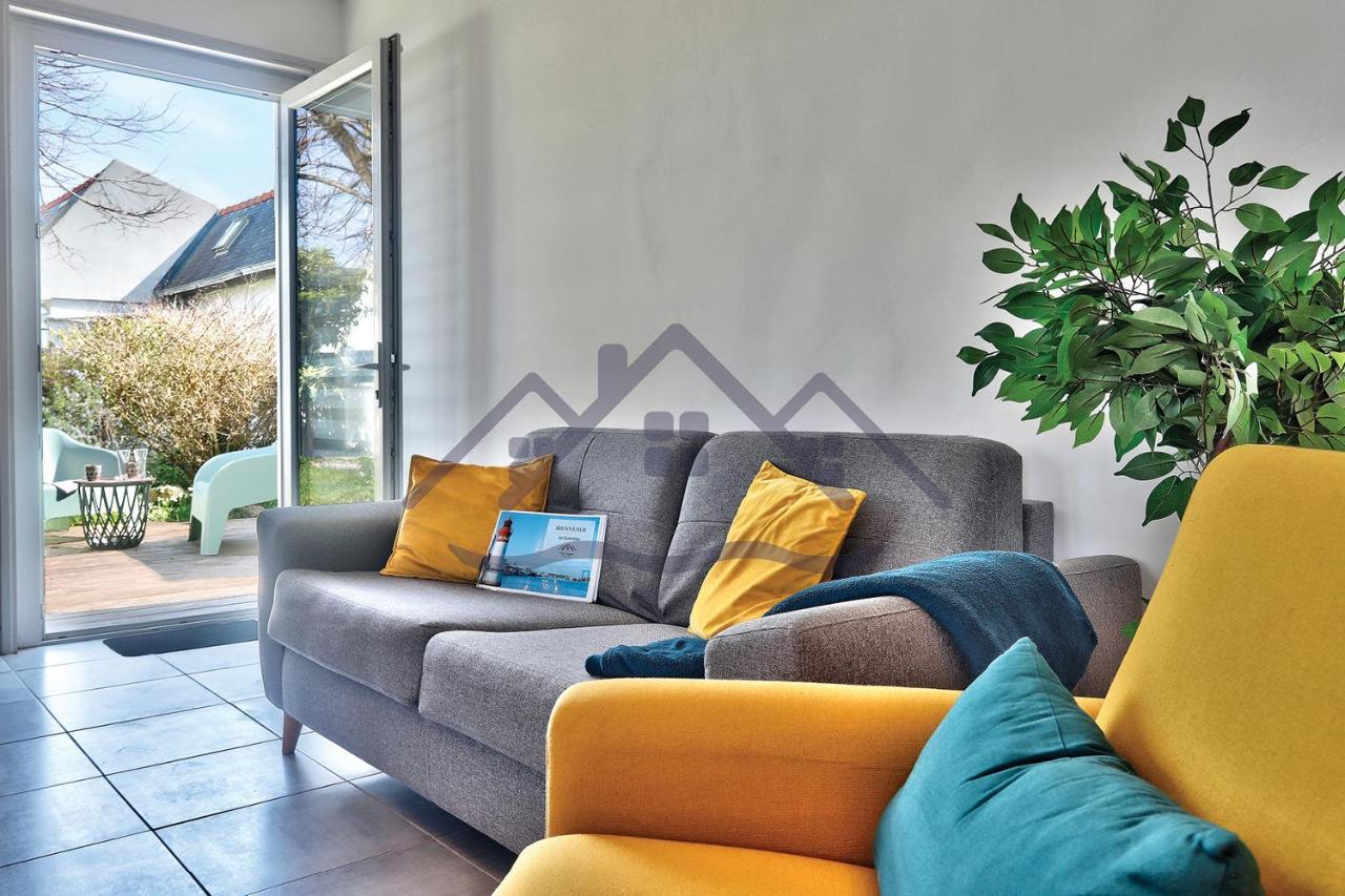 Вилла Localise - M33B - Kerbraz, Maison En Duplex Avec Jardin Clos Au Guilvinec - Tout A Pied, Plages, Port, Centre, Commerces, Marche - Wif Inclus - Linge De Lit Inclus Экстерьер фото